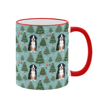 Load image into Gallery viewer, A Bernese Mountain Dog Christmas Coffee Mug-4