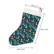 Load image into Gallery viewer, A Very Basset Hound Christmas Stocking-Christmas Ornament-Basset Hound, Christmas, Home Decor-26X42CM-White1-4