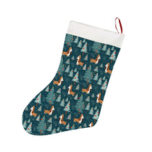 Load image into Gallery viewer, A Very Basset Hound Christmas Stocking-Christmas Ornament-Basset Hound, Christmas, Home Decor-26X42CM-White1-1