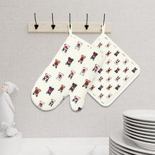Load image into Gallery viewer, My Frenchie My Heart Oven Mitts and Pot Holder Set-Kitchen Decor-Accessories,Dog Mom Gifts,French Bulldog-5
