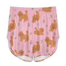 Load image into Gallery viewer, Flower Garden Doodle Love Women&#39;s Cami and Shorts Pajama Set-Apparel-Apparel,Dog Mom Gifts,Doodle,Pajamas-16