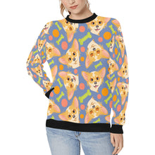 Load image into Gallery viewer, Yes I Love My Long Haired Fawn Chihuahua Women&#39;s Sweatshirt - 4 Colors-Apparel-Apparel, Chihuahua, Sweatshirt-Blue-S-1