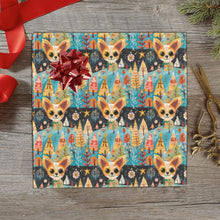 Load image into Gallery viewer, Whimsical Christmas Forest Fawn Chihuahua Gift Wrapping Paper - 2 Rolls-Christmas Ornament-Chihuahua,Christmas,Wrapping Paper-3
