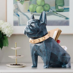 Abstract Frenchie Decorative Table Top OrganiserHome Decor