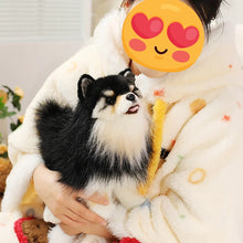 Load image into Gallery viewer, Adorable Black and Tan Pomeranian Plush Toy Gift-Stuffed Animals-Dog Memorial Gifts,Pomeranian,Stuffed Animal-2