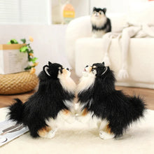 Load image into Gallery viewer, Adorable Black and Tan Pomeranian Plush Toy Gift-22
