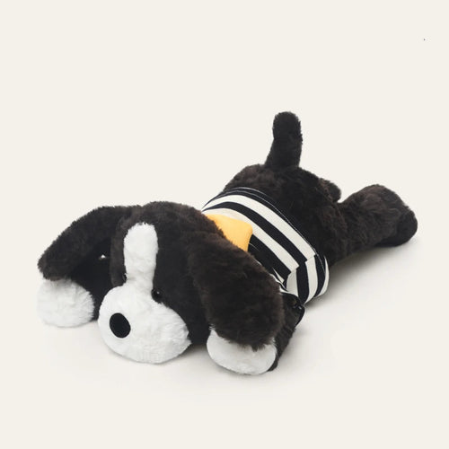 Adorable Black and White Border Collie Stuffed Animal Plush Toy-Stuffed Animals-Border Collie,Dog Memorial Gifts,Stuffed Animal-Border Collie-One Size-1