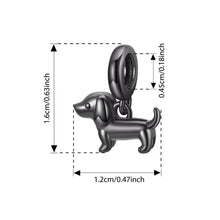 Load image into Gallery viewer, Adorable Black Dachshund Charm – Gift for Dog Moms-FIC3109-1