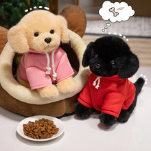 Load image into Gallery viewer, Adorable Black Labrador Stuffed Animal Plush Toy-Stuffed Animals-Black Labrador,Dog Memorial Gifts,Stuffed Animal-3