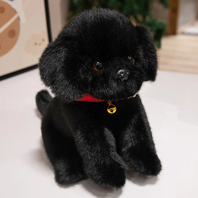Adorable Black Labrador Stuffed Animal Plush Toy-Stuffed Animals-Black Labrador,Dog Memorial Gifts,Stuffed Animal-naked black dog rysp-about 45cm-1