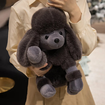 Adorable Black Poodle Stuffed Animal Plush Toy 4 360x