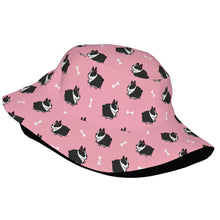 Load image into Gallery viewer, Adorable Boston Terrier Love Bucket Hat-Hats &amp; Caps-Accessories,Boston Terrier,Dog Dad Gifts,Dog Mom Gifts,Hats-2