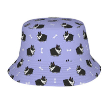 Load image into Gallery viewer, Adorable Boston Terrier Love Bucket Hat-Hats &amp; Caps-Accessories,Boston Terrier,Dog Dad Gifts,Dog Mom Gifts,Hats-Lavender Purple-One Size-25