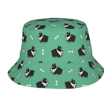 Load image into Gallery viewer, Adorable Boston Terrier Love Bucket Hat-Hats &amp; Caps-Accessories,Boston Terrier,Dog Dad Gifts,Dog Mom Gifts,Hats-Mint Green-One Size-41