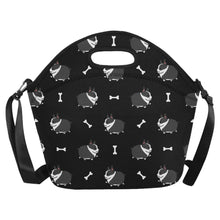 Load image into Gallery viewer, Adorable Boston Terrier Love Neoprene Lunch Bag-13