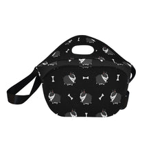 Load image into Gallery viewer, Adorable Boston Terrier Love Neoprene Lunch Bag-15