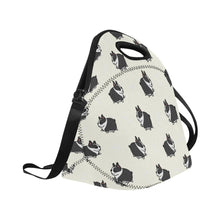Load image into Gallery viewer, Adorable Boston Terrier Love Neoprene Lunch Bag-5