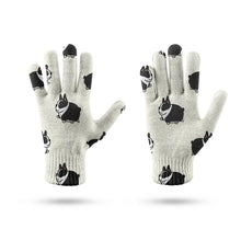 Load image into Gallery viewer, Adorable Boston Terrier Love Touch Screen Gloves-Accessories-Accessories,Boston Terrier,Dog Dad Gifts,Dog Mom Gifts,Gloves-9
