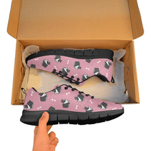 Load image into Gallery viewer, Adorable Boston Terrier Love Women's Breathable Sneakers-18