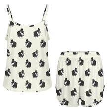 Load image into Gallery viewer, Adorable Boston Terrier Love Women's Cami and Shorts Pajama Set-Apparel-Apparel,Boston Terrier,Dog Mom Gifts,Pajamas-6