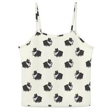 Load image into Gallery viewer, Adorable Boston Terrier Love Women's Cami and Shorts Pajama Set-Apparel-Apparel,Boston Terrier,Dog Mom Gifts,Pajamas-Ivory Cream-XS-5