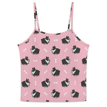 Load image into Gallery viewer, Adorable Boston Terrier Love Women's Cami and Shorts Pajama Set-Apparel-Apparel,Boston Terrier,Dog Mom Gifts,Pajamas-Light Pink-XS-9