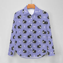 Load image into Gallery viewer, Adorable Boston Terrier Love Women's Shirt-Apparel-Apparel,Boston Terrier,Dog Mom Gifts,Shirt-18