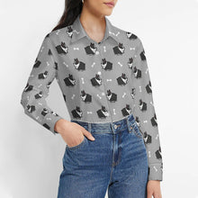 Load image into Gallery viewer, Adorable Boston Terrier Love Women's Shirt-Apparel-Apparel,Boston Terrier,Dog Mom Gifts,Shirt-5