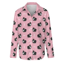 Load image into Gallery viewer, Adorable Boston Terrier Love Women's Shirt-Apparel-Apparel,Boston Terrier,Dog Mom Gifts,Shirt-Light Pink-S-10