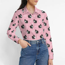Load image into Gallery viewer, Adorable Boston Terrier Love Women's Shirt-Apparel-Apparel,Boston Terrier,Dog Mom Gifts,Shirt-1