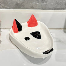 Load image into Gallery viewer, Adorable Bull Terrier Ceramic Soap Dish-Bathroom Decor,Bull Terrier,Home Decor-6
