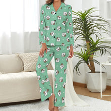 Load image into Gallery viewer, Adorable Bulldog Charm Pajamas Set for Women-22
