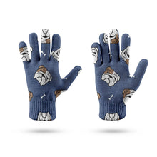 Load image into Gallery viewer, Adorable Bulldog Charm Touch Screen Gloves-Accessories-Accessories,Dog Dad Gifts,Dog Mom Gifts,Gloves-11
