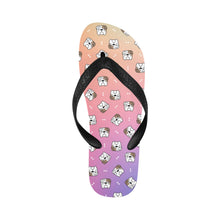Load image into Gallery viewer, Adorable Bulldog Charm Unisex Slippers - 7 Gradients-14
