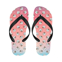 Load image into Gallery viewer, Adorable Bulldog Charm Unisex Slippers - 7 Gradients-16