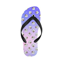 Load image into Gallery viewer, Adorable Bulldog Charm Unisex Slippers - 7 Gradients-CornflowerBlue5-S-1