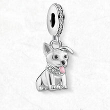 Load image into Gallery viewer, Adorable Chihuahua Dangle Silver Pendant Jewelry Accessory-1