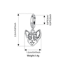 Load image into Gallery viewer, Adorable Chihuahua Silver Charm Bead – Bracelet Gift-SCC3215-1