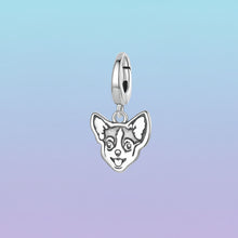 Load image into Gallery viewer, Adorable Chihuahua Silver Charm Bead – Bracelet Gift-Accessories-Accessories,Charm Beads,Chihuahua,Dog Memorial Gifts,Dog Mom Gifts,Jewellery-2