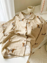 Load image into Gallery viewer, Adorable Chocolate Dachshunds Cotton Pajamas Set for Women-4