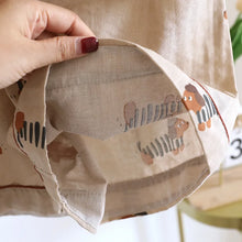 Load image into Gallery viewer, Adorable Chocolate Dachshunds Summer Cotton Couples Pajamas Set-10