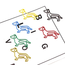 Load image into Gallery viewer, Adorable Colorful Dachshund Paper Clips-3