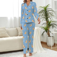 Load image into Gallery viewer, Adorable Corgi Love Pajamas Set for Women-18