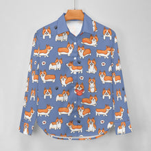 Load image into Gallery viewer, Adorable Corgi Love Parade-Apparel-Apparel,Corgi,Dog Mom Gifts,Shirt-15