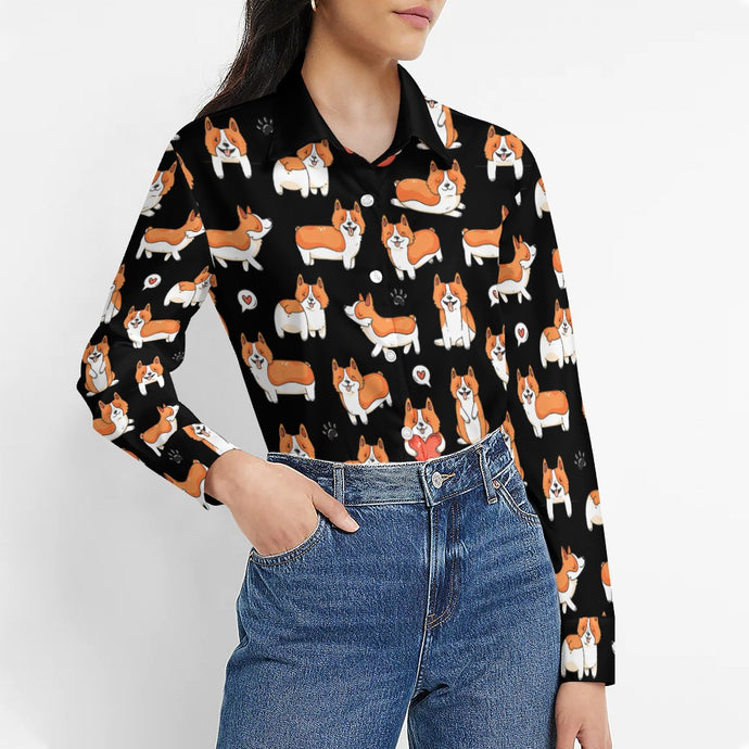 Adorable Corgi Love Parade-Apparel-Apparel,Corgi,Dog Mom Gifts,Shirt-30