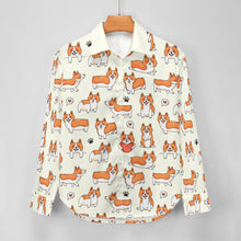 Load image into Gallery viewer, Adorable Corgi Love Parade-Apparel-Apparel,Corgi,Dog Mom Gifts,Shirt-1
