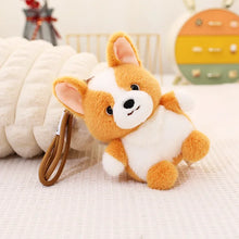 Load image into Gallery viewer, Adorable Corgi Stuffed Animal Keychain-Stuffed Animals-Corgi,Dog Memorial Gifts,Stuffed Animal-crogi-15cm-1