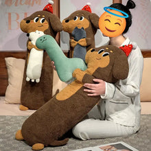 Load image into Gallery viewer, Adorable Dachshund Holding Stuffed Animals Plush Toy-Stuffed Animals-Dachshund,Dog Memorial Gifts,Stuffed Animal-2