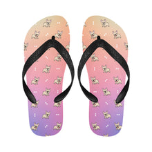 Load image into Gallery viewer, Adorable Fawn Frenchie Love Unisex Slippers - 7 Gradients-15