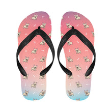 Load image into Gallery viewer, Adorable Fawn Frenchie Love Unisex Slippers - 7 Gradients-16